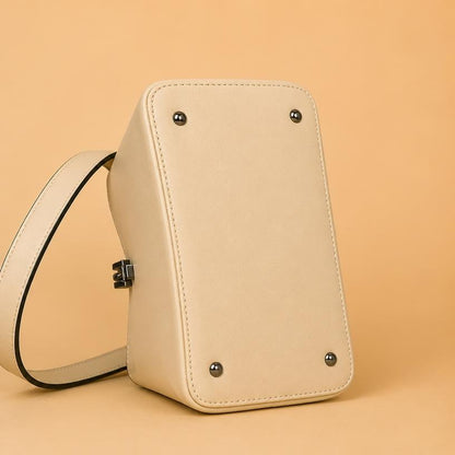Sac à main écru Élégance